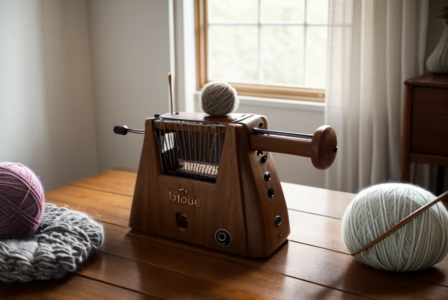 Fangpatent Strickmaschine verstehen: Anfängerin testet den Kurs Die gläserne Strickmaschine an der Brother KH