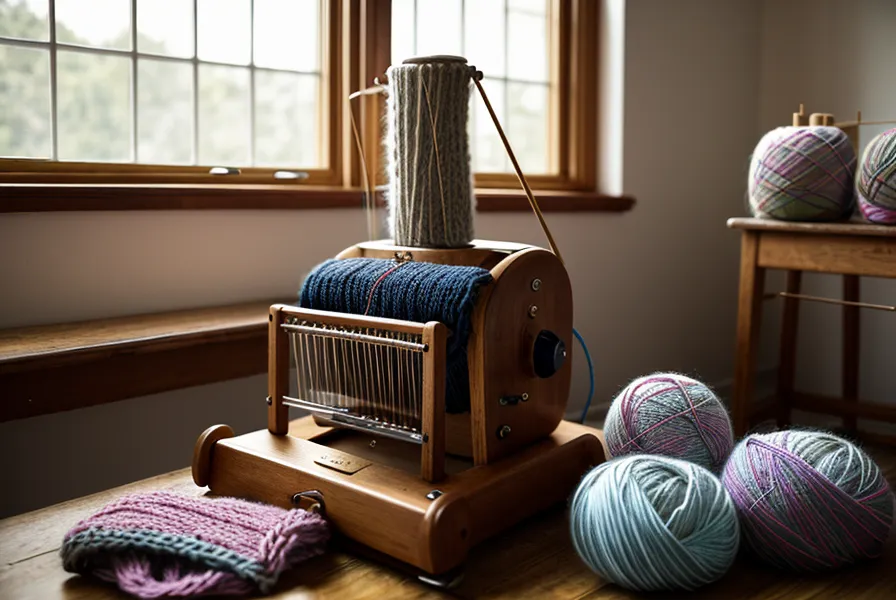 Wollpflege Strick-Tipp: Hände legen Seidenpapier zwischen flach liegende Strickstücke statt sie aufzuhängen