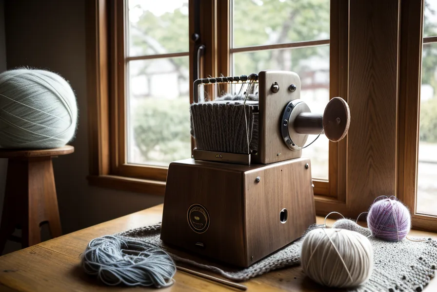 Wollflusen und Staub im Schlitten einer Brother Strickmaschine beim Strickmaschine reinigen